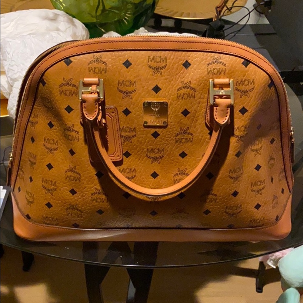 MCM Bowler Bag-NEW PHOTOS ADDED!!!!